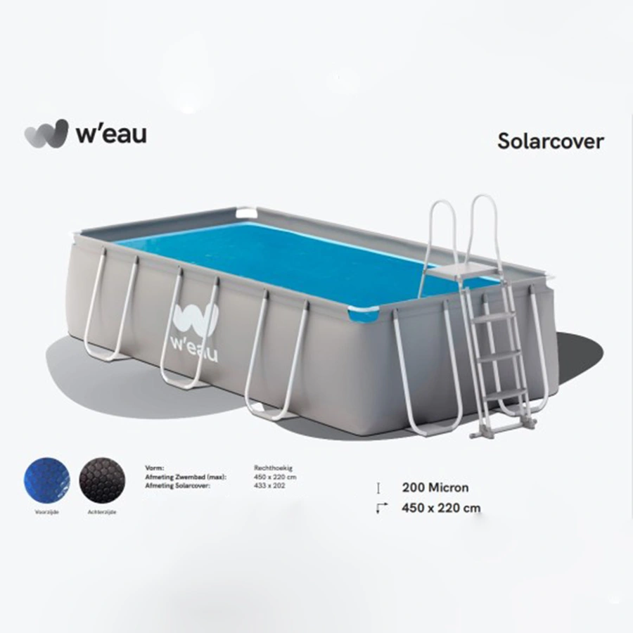 W'Eau Solarcover Rechthoekig - 450x220 cm - afbeelding 2