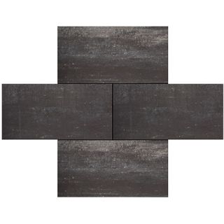 Cottage Stones 30x60x4cm Somerset grijs/zwart