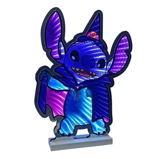 LED Infinity Lights Stitch Halloween - 40 cm | De Boet