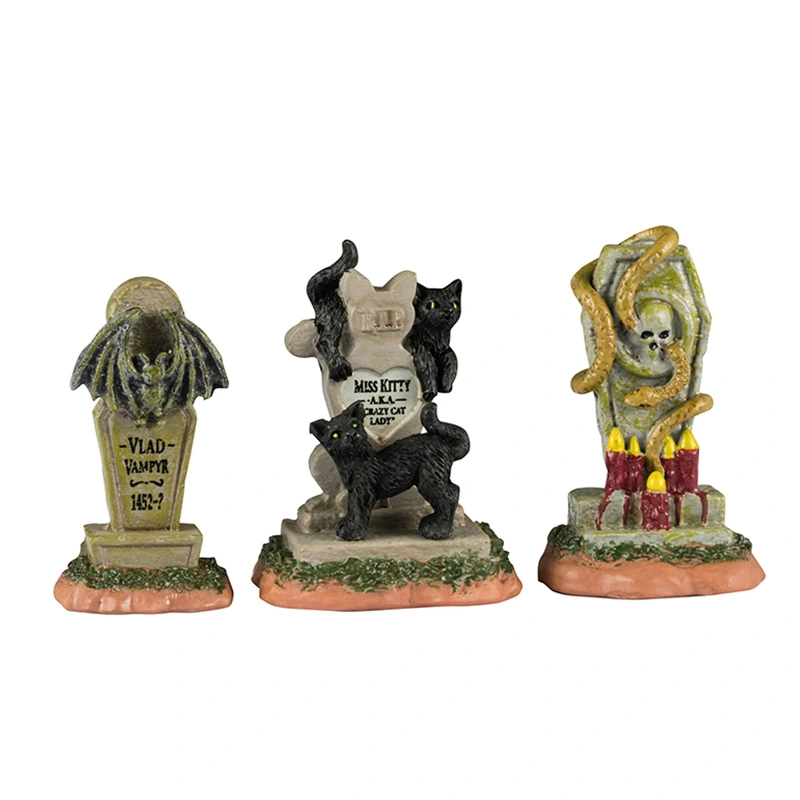 Lemax Spooky Town Headstones