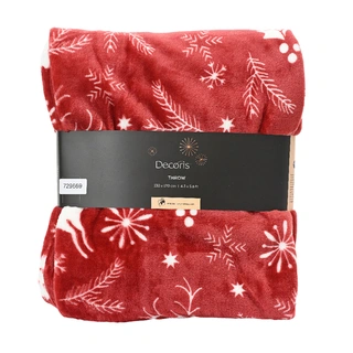 Sprei Rendieren 130x170 - Rood | De Boet