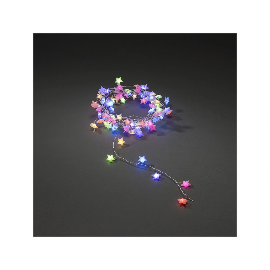 Konstsmide LED sterrenlichtsnoer multicolor  - 4,45 m - afbeelding 2