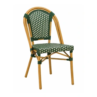 Tuinstoel Wicker - Ivoor/Groen | Tuincentrum De Boet