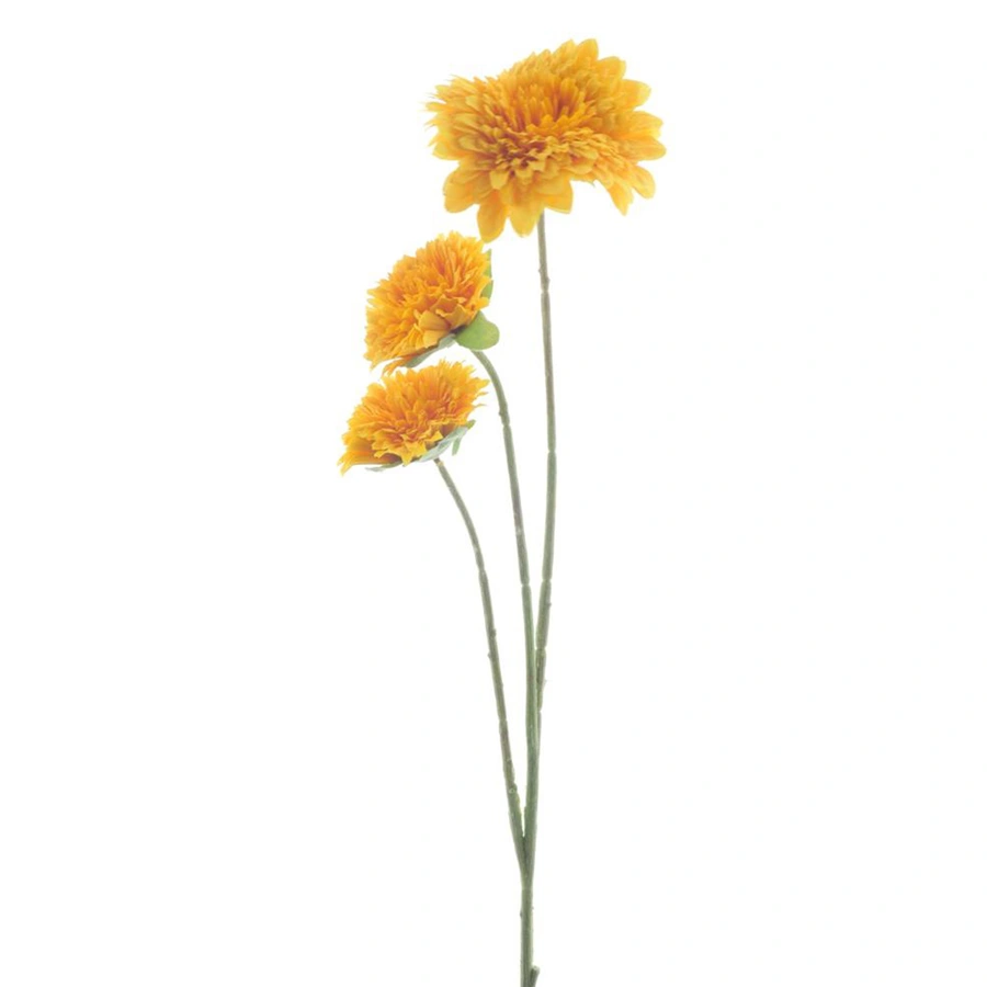 Kunstbloem Sunflower Spray Miami Orange - 90 cm