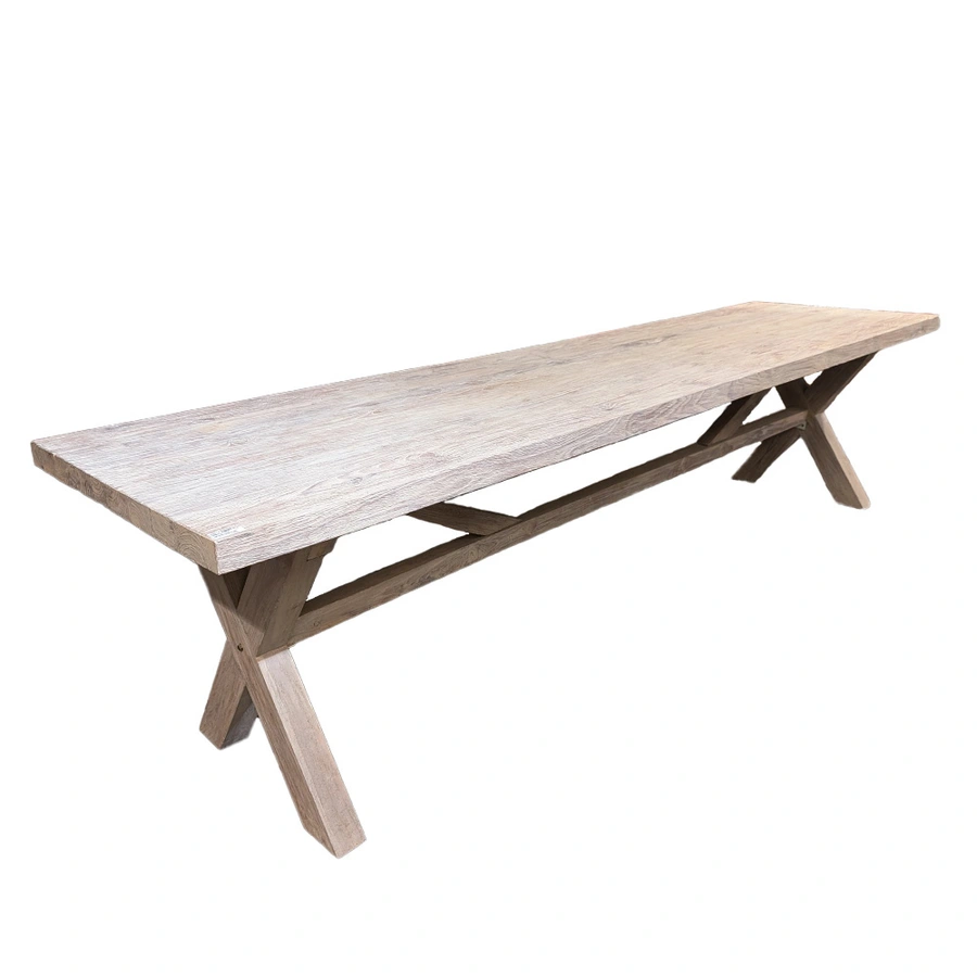 Buitengewoon Boet Old Farm Dining Tuintafel - 300x80 cm - afbeelding 2