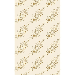 Duni Tafellaken Holiday Star Cream - 138x220cm | De Boet