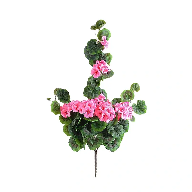 Kunstbloem Geranium 70 cm - Roze