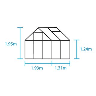 HALLS Tuinkas Popular 46 - Polycarbonaat - afbeelding 2