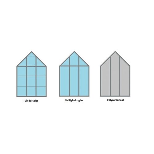 HALLS Tuinkas Popular 46 - Polycarbonaat - afbeelding 3