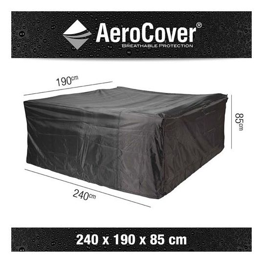 AeroCover Tuinset beschermhoes 240x190x85 - Antraciet - afbeelding 3