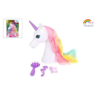 Unicorn Styling hoofd 20 cm