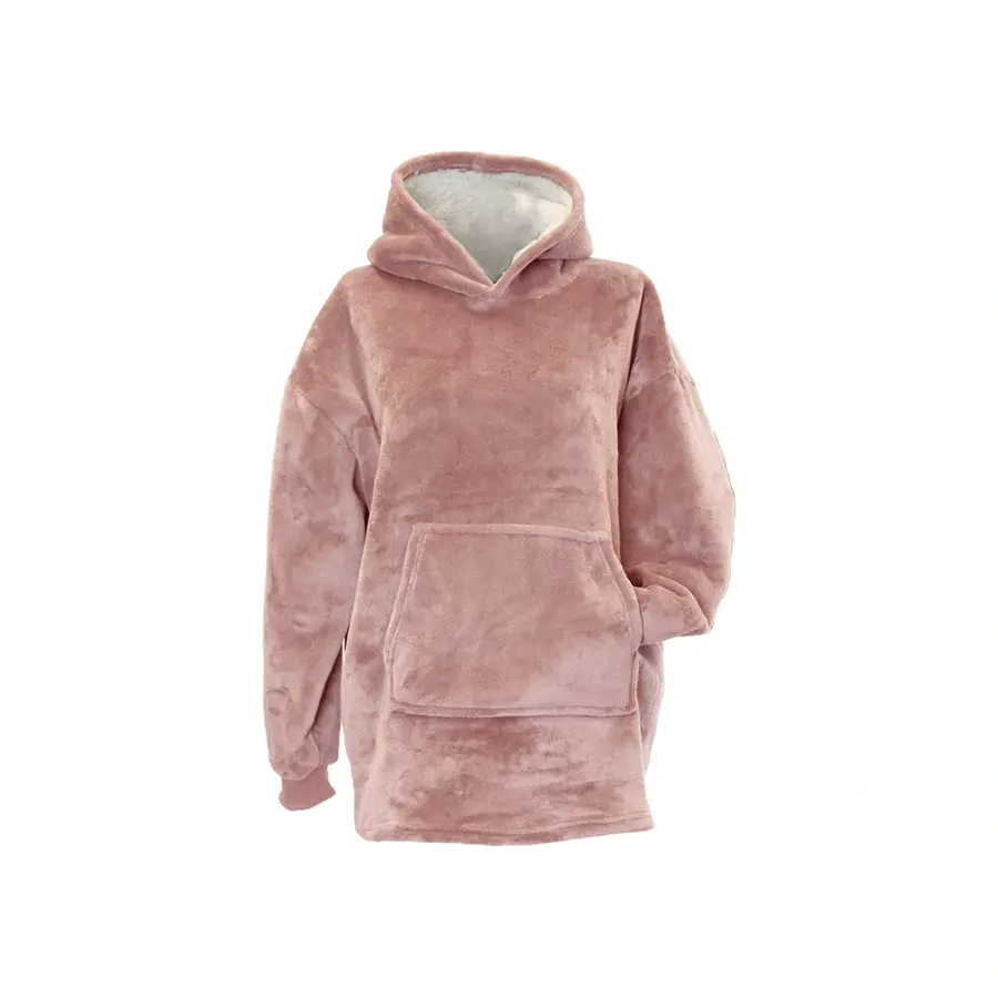 Unique Living Oversized kids hoodie - Old pink