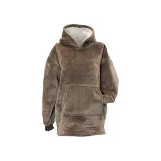 Unique Living Oversized kids hoodie taupe