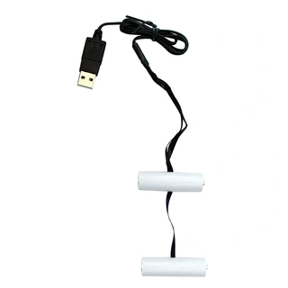 Santaville USB Adapter 2-AA Batterijen 46 cm | De Boet