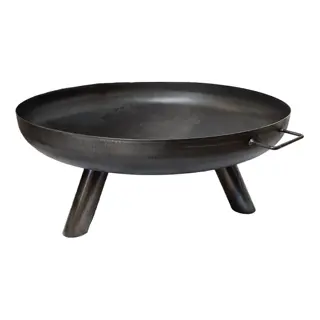 Vuurschaal Ijzer Zwart - Ø80x24 cm | Tuincentrum De Boet