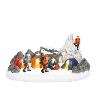 Santaville Hikers op Bergtop LED | De Boet