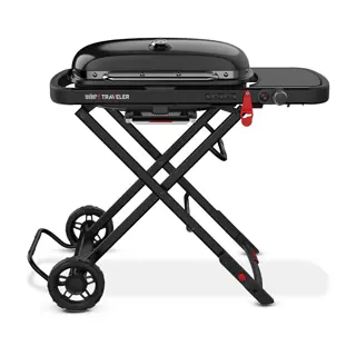 Weber Traveler Stealth Gasbarbecue | De Boet