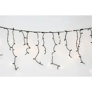 Winglinks IJspegelverlichting 200x70 cm Zwart - Warm Wit