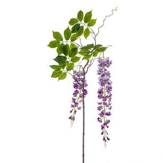 Kunstbloem Wisteria Licht Paars - 145 cm