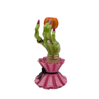 Halloween Kandelaar met Hand - 14x13x26 cm | De Boet