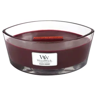 WoodWick Black Cherry Ellipse Candle