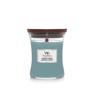 WoodWick Evergreen Cashmere Medium Candle