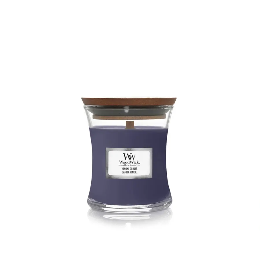 WoodWick Hinoki Dahlia Mini Candle