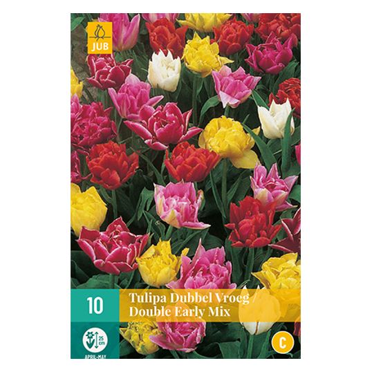 Tulipa Dubbel Vroeg mix - 10 st.