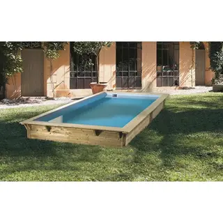 Ubbink Houten Zwembad Azura Compleet - 350x505x126 cm - afbeelding 2