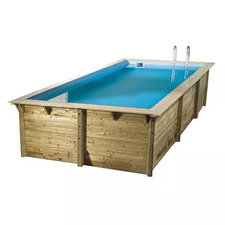 Ubbink Houten Zwembad Sunwater - 300x555x140 cm